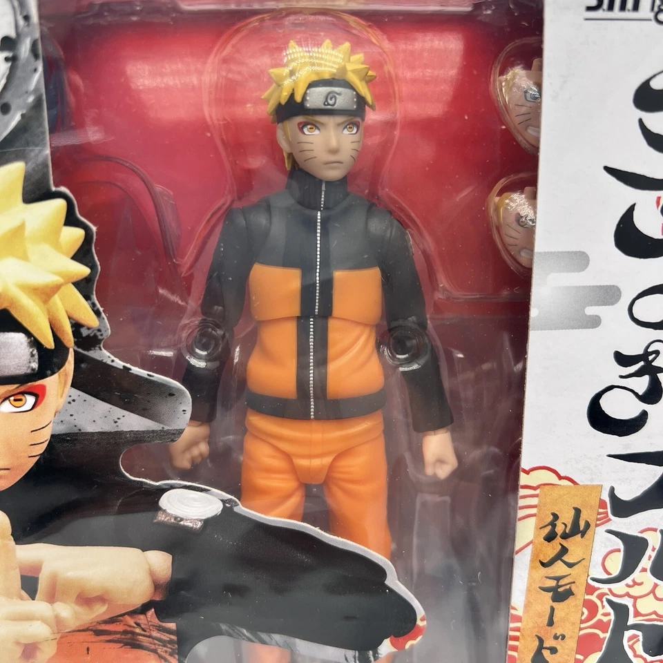 Figura de acción SH Figuarts Sennin Mode Naruto Bandai Tamashii 2016 como nueva Foto 3 de 4