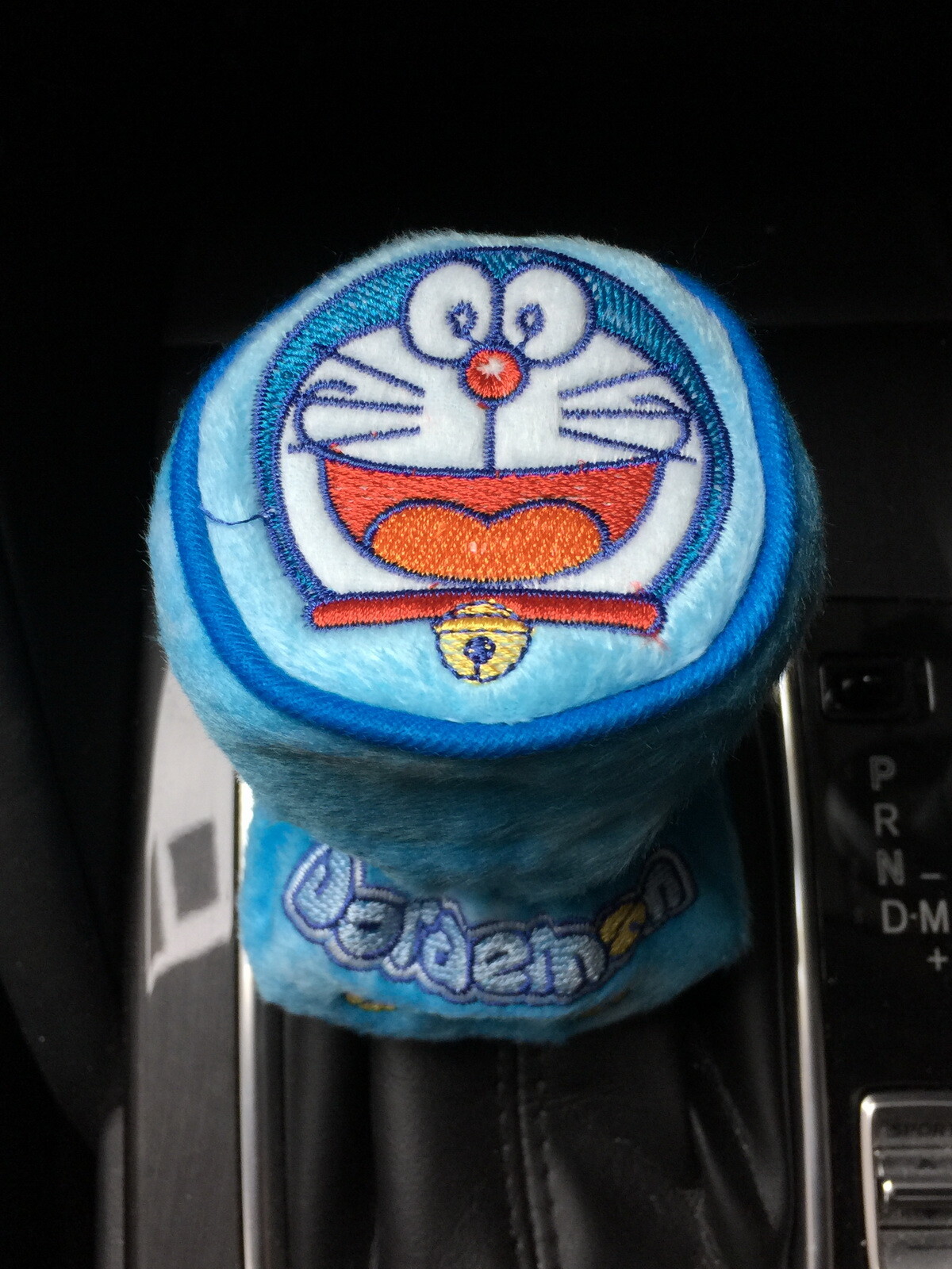 Doraemon Car Accessory Manual or RoundHead Shift Knob Gear Stick Cover
