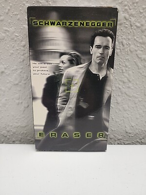 Eraser Movie (VHS, 1996) Arnold Schwarzenegger