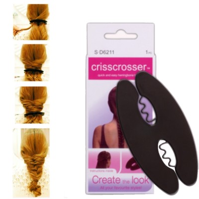 Haar Frisurenhilfe Braider Pferdeschwanz Styling-Zubehör Fischgrätenzopf