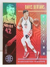 Davis Bertans 2019-20 Panini Illusions Ruby Red 134/199 Holo Refractor Card 113