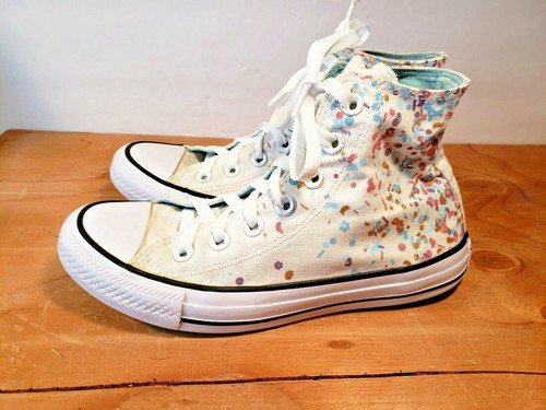 white confetti converse