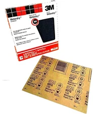 3M 9 x 11" WET OR DRY 150 GRIT SANDPAPER SHEETS PRO PAK 3M 02015 PACK 25 SHEETS