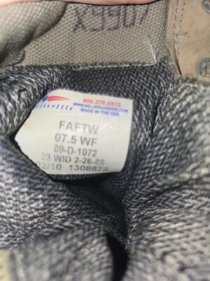 Belleville Flight Combat Boot Size 7.5 WF Gore Tex FAFTW 09-D-1072