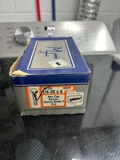 100-pack Midwest Fasteners Grade 2 Coarse Thread Hex Cap screws 1/4 - 20 x 6"