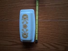 Vintage Pyrex Butterfly Gold butter dish from the "72 Series"