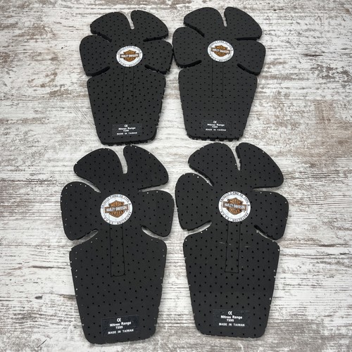 Lot of 4 Harley Davidson Motorcycle Jacket Armor Pads Dual Layer Armourflex