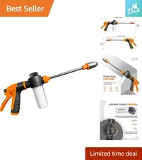 High-Pressure Foam Sprayer with 3.5oz Soap Dispenser - Perfect for Cleaning Cars