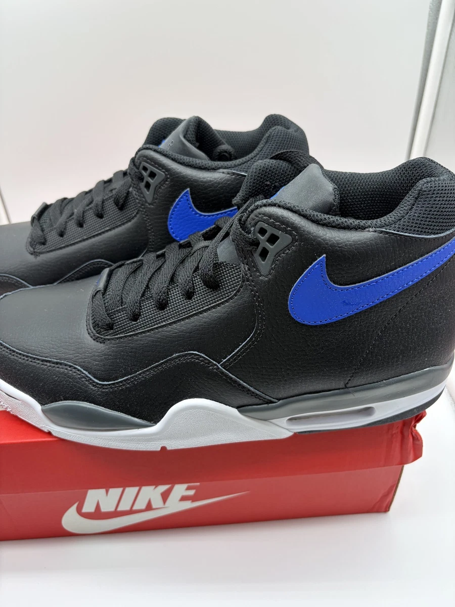 Nike Flight Legacy Black Hyper Blue for Sale | Authenticity