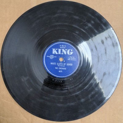 The Checkers DOO-WOP  White cliffs of Dover / Without a song  (good  plus cond)