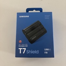 Samsung T7 Shield Portable SSD 1TB USB 3.2 Gen2 - Black