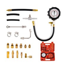 0-140PSI Fuel Pressure Tester Kit, Fuel Injector Injection Pump Pressure Gaug...