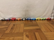 Melissa  Doug Wooden Wood Town Vehicles Mixed Lot Of 10 FREE SHIP