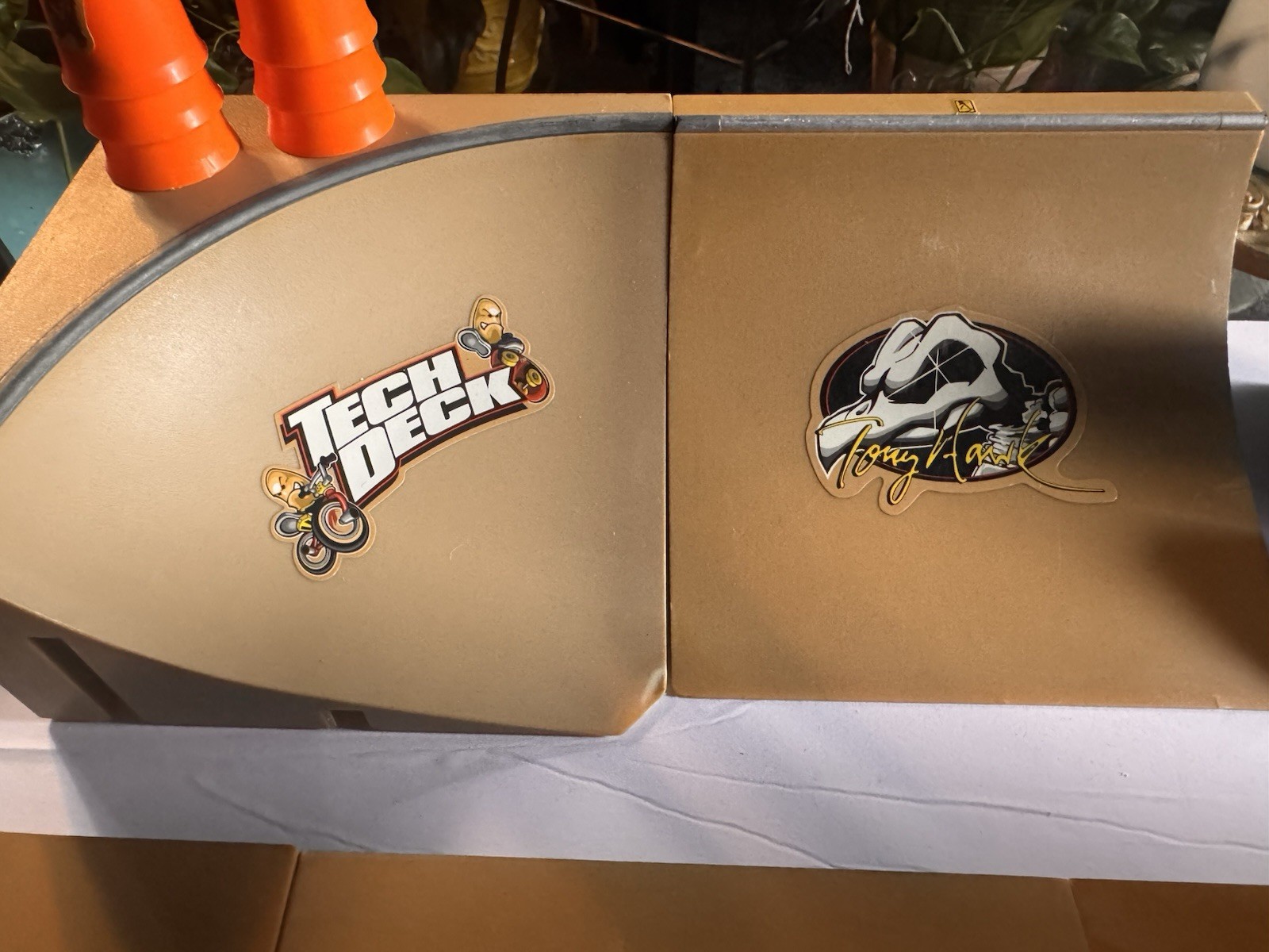 Tech Deck Tony Hawk Half Pipe lot 9 PIECES!  *Vintage 1998 