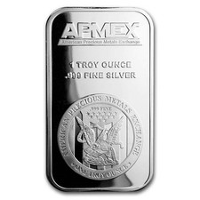 APMEX 1 oz .999 Fine Pure Silver Bar - Sealed