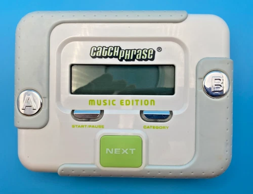 Catch Phrase Music Edition Handheld Electronic Game Hasbro 2007 Tested Works