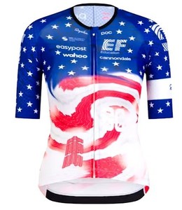 Rapha EF Easypost Womes Pro Team Aero Jersey 2025 USA CHAMP Size XL BNWT Rare