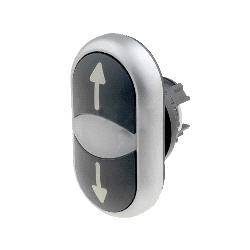 M22-DDL-S-X7/X7 RMQ-TITANIUM PUSH BUTTON DRIVE ILLUMINATED 216710