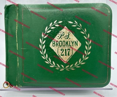 1967 P.S. 217 Colonel David Marcus Elementary School Brooklyn NY Autograph Album
