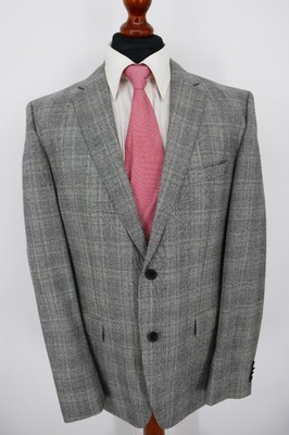 Hugo Boss Anzug Gr.52 100% Schurwolle Grau Black Label Neuwertiger Zustand
