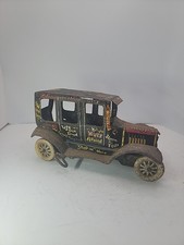 Vintage Marx Tin "Old Jalopy" Wind Up Toy Car Not Working