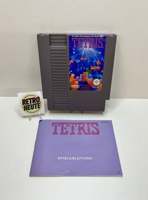 Tetris - Original NES Nintendo Entertainment System Modul geprüft m. Anleitung