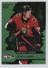 2020-21 Skybox Metal Universe PMG Green 4/100 Thomas Chabot #58