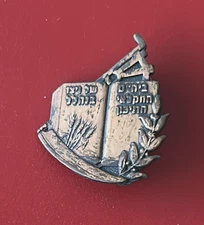Vintage WIZO Nahalal Agricultural School Pin Israel Zionist Education