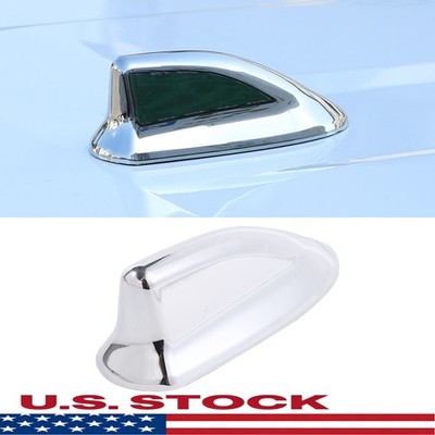 ABS Chrome Shark Fin Antenna Base Panel Cover Fits For Toyota Tundra 2022-2025