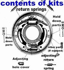 Cadillac 1953 -1959 Brake Springs Hold Down Hardware - Brand New Production Cadillac 1953 -1959 Brake Springs Hold Down Hardware - Brand New Production