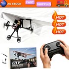 DIY Remote Control Paper Plane Power Kit 4-Channel RC Aircraft Building Parts