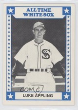 1980 TCMA All-Time Chicago White Sox Luke Appling #1980-004 HOF 0ka4