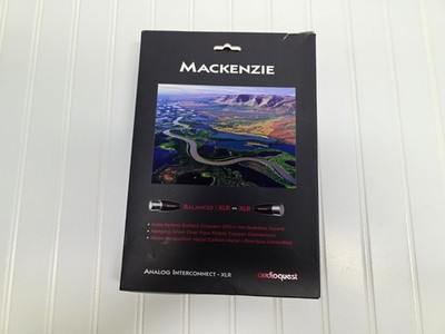 AudioQuest Mackenzie Balanced XLR Cable Pair 1 Meter 3.3ft