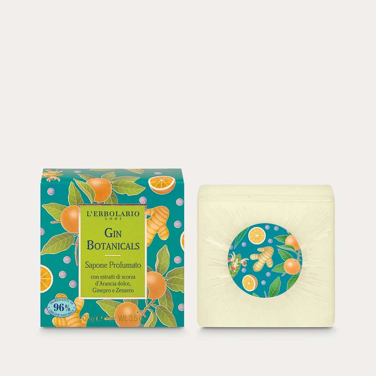 L'Erbolario Gin Botanicals Sapone Profumato 100 grammi