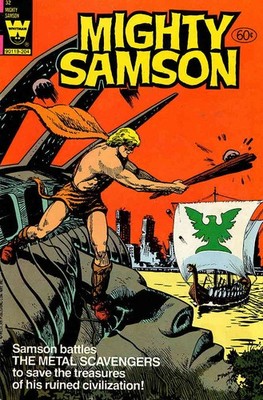Mighty Samson #32 VG; Gold Key | low grade comic - w/Bag+Board
