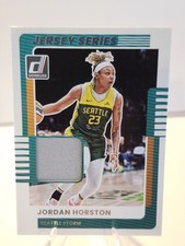 2025 Donruss WNBA #73 Jordan Horston Jersey Series Material Seattle Storm Patch 