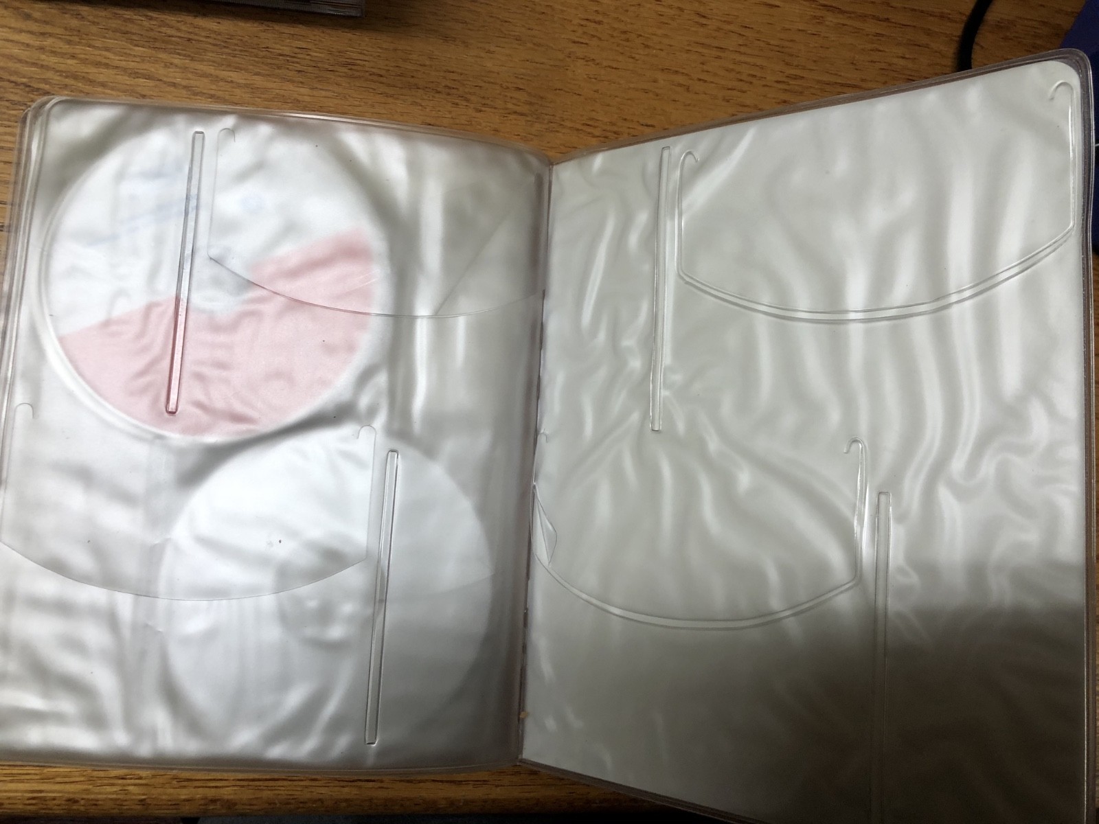 Macintosh Compact Discs Holder and random Discs / Macintosh Computer Software