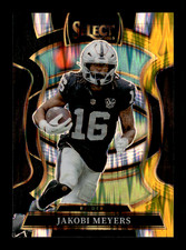 2025 Select Shock Prizm # 5 Jakobi Meyers Card (B61) Las Vegas Raiders