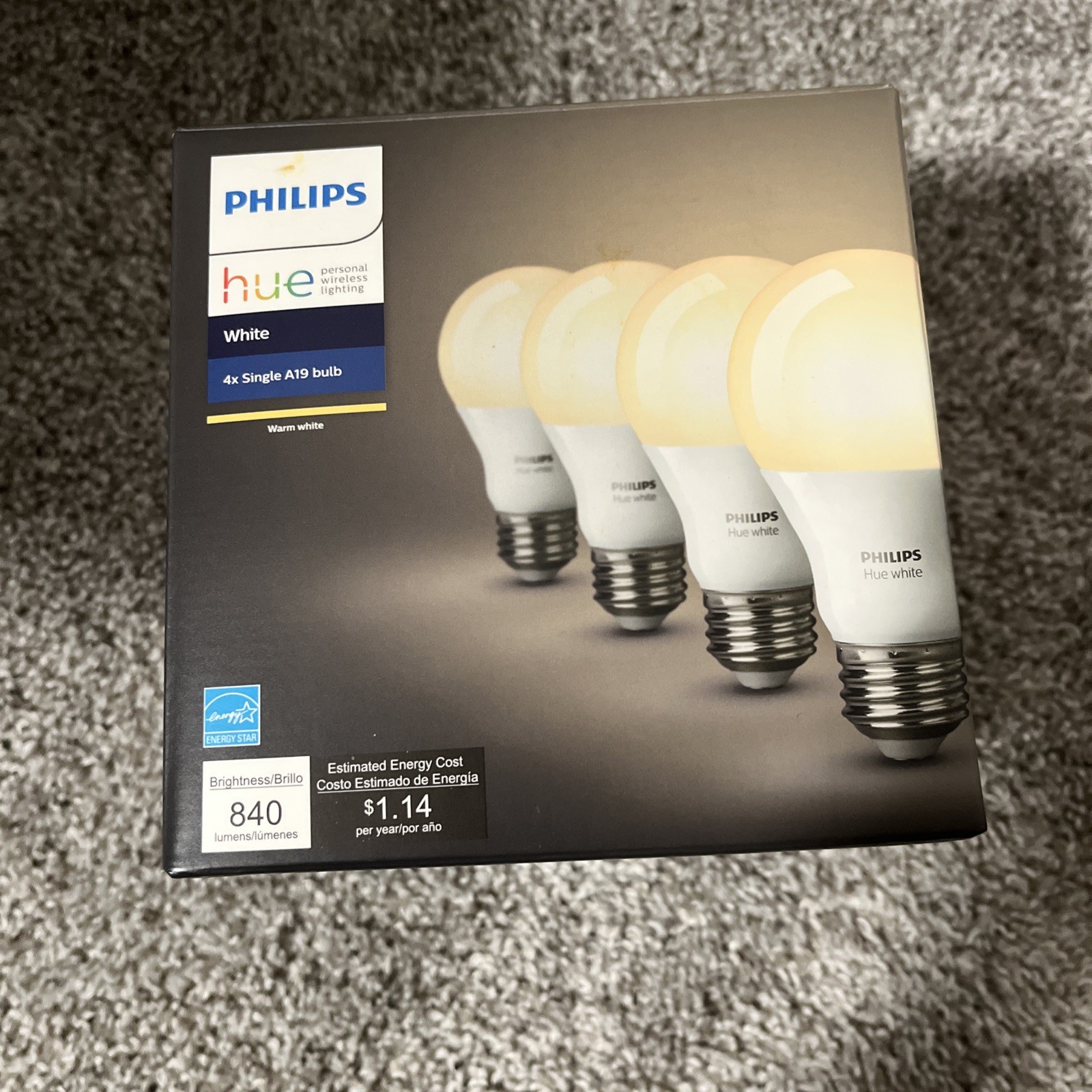 A19 (e26)  Warm White + Referbished Lux Starter Kit