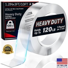 Alien Nano Double Sided Tape Heavy Duty Reusable Adhesive Stick Removable Tape