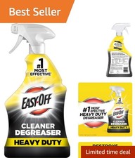 Powerful 32 Oz Degreaser Spray, Lemon Fragrance - Effortless Grime Cleaning 0.31 per fl oz