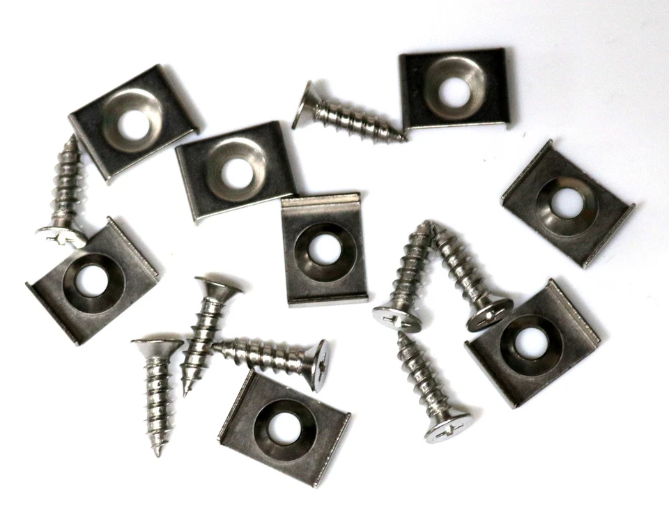 Novo conjunto de montagem de vedação de capô 16 peças / para picape Chevy GMC de 1946-1959 - Imagem 2 de 4