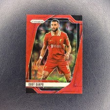 2024-25 Panini Prizm Premier League Cody Gakpo #47 Red Scope Choice /30