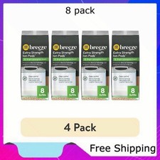 4 pack Purina Tidy Cats Breeze Multi-Cat Extra Strength Ion Cat Litter Box Pad
