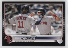 2022 Topps Update Veteran Combos Black 50/71 Rafael Devers Enrique Hernandez k4s