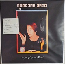 Suzanne Vega Days Of Open Hand Vinyl Record LP EX/VG A&M 395 293-1 1990
