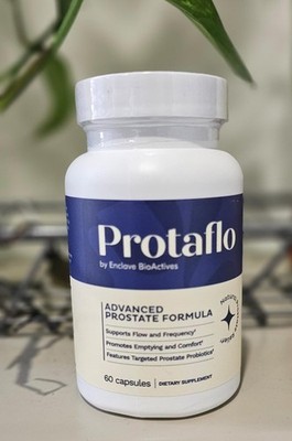 Enclave BioActives Protaflo Prostate Formula 60 Capsules D3 Zinc Exp 1/2028