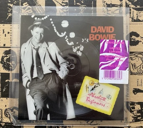 David Bowie - Absolute Beginners 7" Shaped Picture Disc - 1986 Virgin VSS 838