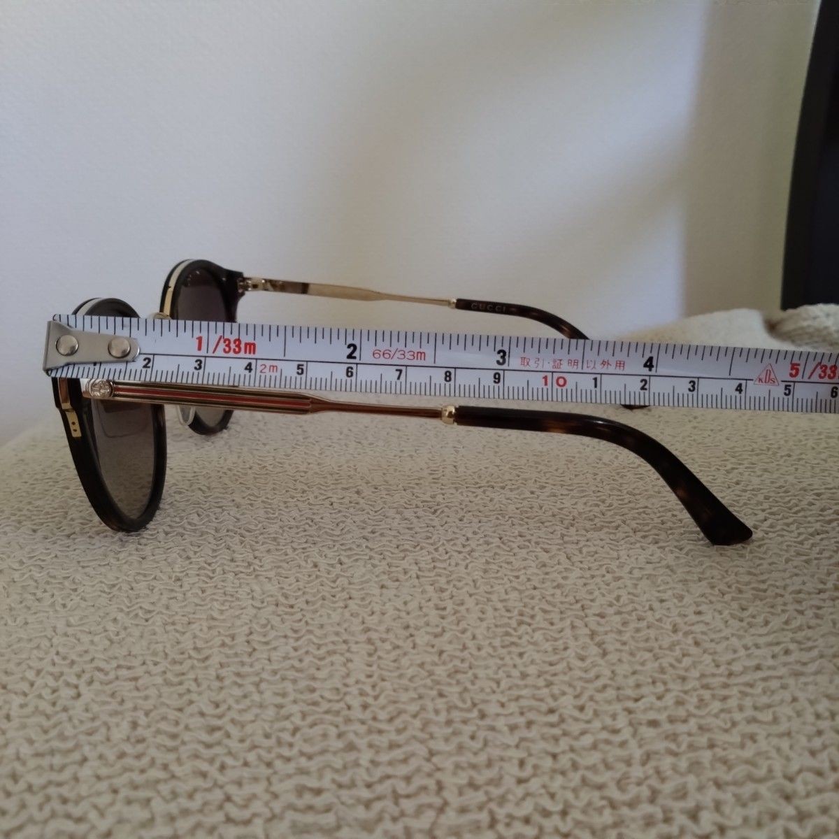 Gucci Sunglasses, Tortoiseshell Pattern, Brown an… - image 13