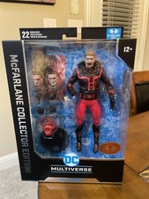 MCFARLANE DC MULTIVERSE GUY GARDNER RED LANTERN COLLECTOR PLATINUM EDITION CHASE